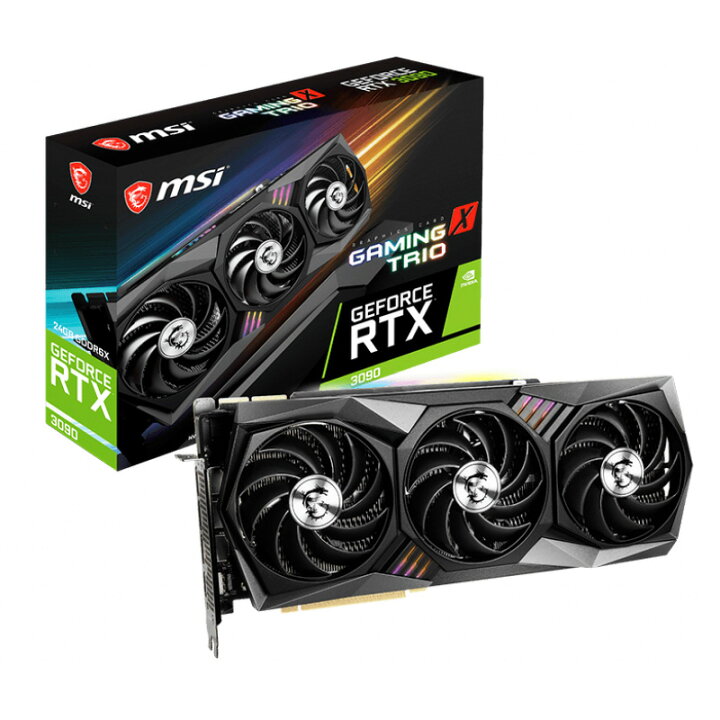 MSI GeForce RTX 3090 GAMING X TRIO 24G 