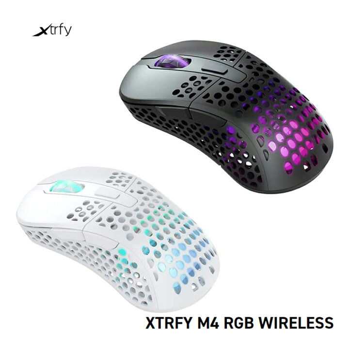 Xtrfy M4 Wireless RGB BLACK